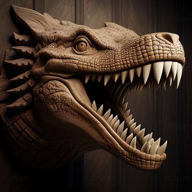 3D model Sarcosuchus (STL)